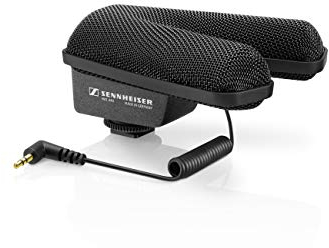 Sennheiser Professional MKE 440 Kompaktes Stereo-Richtrohrmikrofon mit 3,5 mm-Anschluss für Kameras, 506258