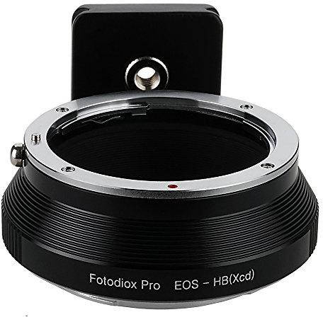 Fotodiox Pro Lens Mount Adapter Compatible with Canon EOS EF and EF-S Lenses on Hasselblad XCD-mount Cameras such as X1D 50c and X1D II 50c Black