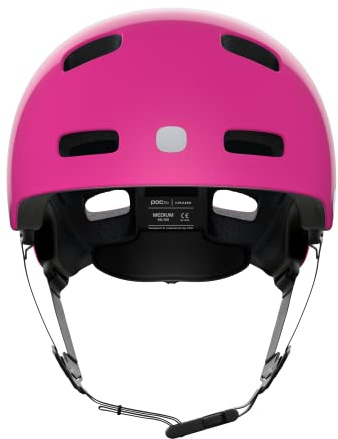 POCito Crane MIPS – Kinder‑Fahrradhelm mit MIPS Evolve, Robuster PC‑Schale, Reflektierenden Details, Fluoreszierender Sichtbarkeit & 360° Passform für Stadt & Freizeit