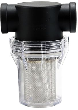 TWSOUL Prefiltro per giardino, 1/2 3/4, pompe con filtro in rete 40/80/100, filtro per tubazioni ad alto flusso, filtro per pompa dell'acqua per irrigazione giardino (1 - 40 mesh)