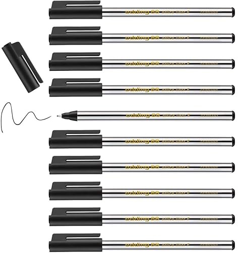 EDDING Fineliner 88, Schwarz, feine Spitze, 0,6 mm, 10 Stück