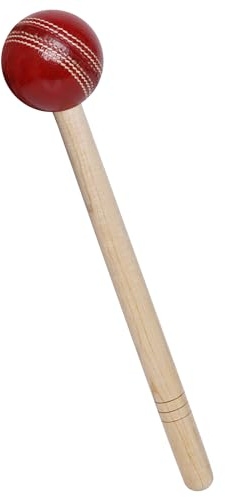 Cricket Bat Mallet - Stark tung knackande klubba i trä cricket fladdermus hammare & knocker bollklubba (knackare ball klubba)