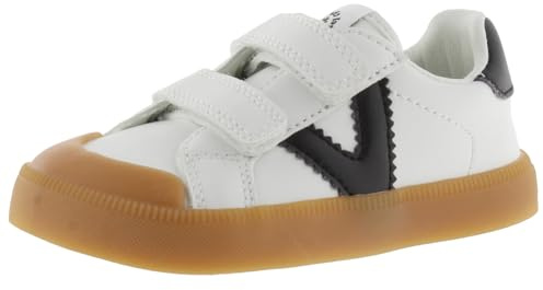 victoria Sneaker Oliver Barefoot Effetto Pelle & Chiusure A Strappo & Suola Color Caramello 1356102 per Bambini Blanco 27