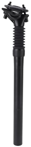 ZAWELIYO Tige Selle Suspendue Alliage Alu 25.4x350mm, Amorti Confort