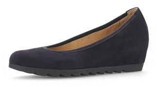 Gabor Shoes Femme Basic Escarpins, Bleu (Pazifik 16), 38.5 EU