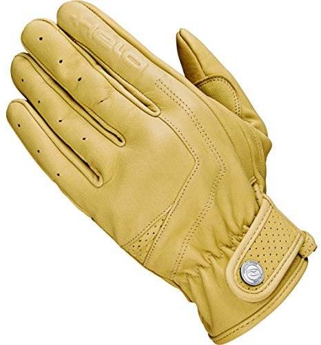 Held Classic Rider Motorradhandschuhe, gelb, 10