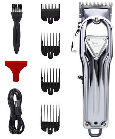 himaly Tagliacapelli per Uomo Tagliacapelli Professionale con Display LCD, Regolabarba Professionale 4 in 1 e Set Regolacapelli, USB Ricaricabile e Funzionamento a Batteria