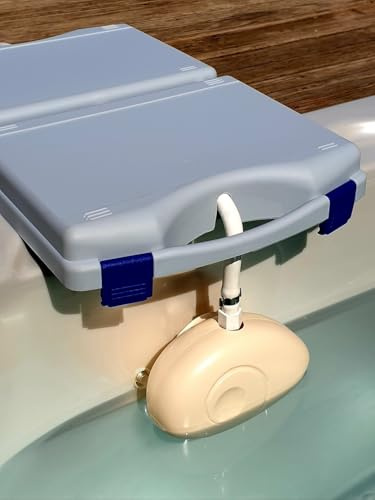 NivOmatic® Pro Régulateur Piscine | Particuliers & Professionnels | Installation 1min | Skimmer Margelles Bac Tampon | 2ml Tuyau INOX 316L | Made in France | Garantie 2 Ans - Débit 800L/h