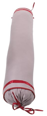 CHILDWEET Funda De Almohada Cervical Cilíndrica Redonda, Tamaño Estándar, Tela Suave Lavable, Soporte Ergonómico para Cuello, Uso Cama y Sofá, Funda De Cojín Cilíndrico Extraíble