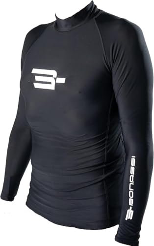 Bonassi - Rashguard Black - Langarm für Herren (M)