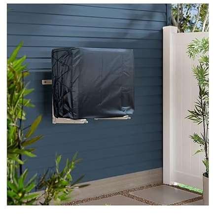Funda Protectora Muebles Jardín, Cubierta De Aire Acondicionado For Exteriores Funda Protectora Resistente A La Intemperie, Fácil De Instalar, Material Duradero, Resistente A Los Rayos UV, Sin Manteni