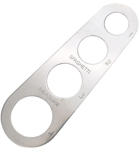 Outil de mesure de spaghetti, outil de mesure de pâtes spaghetti, outil de mesure des portions de spaghetti, outil de mesure des portions en acier inoxydable