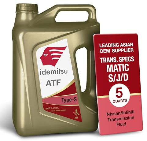Idemitsu ATF Type S Automatic Transmission Fluid (Matic J, Matic D) - 5 Quart -30040101-95300C020