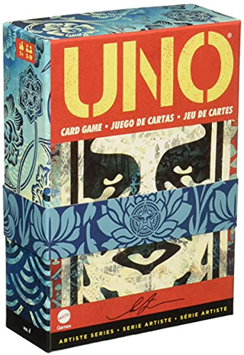 Mattel Creations UNO Artiste Kartenspiel mit Box
