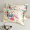 100% Real Mulberry Silk Pillowcase Set of 2 for Hair and Skin with Zipper,Health,Soft,Cooling Both Sides Grade 6A Pure Silk Bed Flower Pillow Cases,Floral Print,2Pack(Standard Size 20x26,Pattern1)
