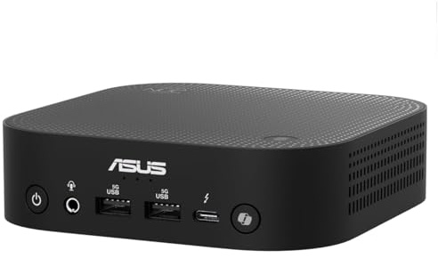 ASUS NUC 14 Pro AI, Mini PC Intel Core U9-288V, RAM Massima da 64GB LPDDR5X-8533, SSD M.2, Scheda Grafica Intel Arc, Wi-Fi 7, Bluetooth 5.4, Compatibile con Windows 11 Pro e Windows 11 Home, Nero