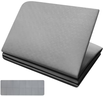 Tapis De Yoga Pour Entraînement | Antidérapant Pour Hommes Et Femmes | Pliable Et Épais Pour Pilates Et Exercice Au Sol Pour Appartement Studio Et Salon En Intérieur Et