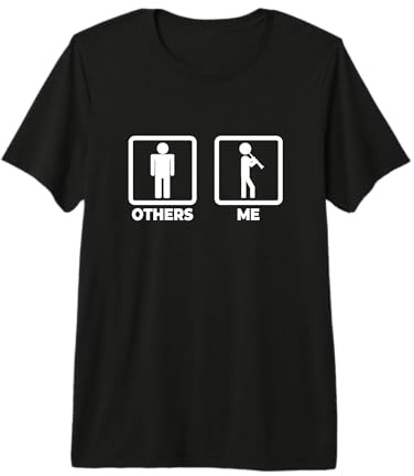 Stickfigures de la Clarinette Enthousiaste de la Clarinette T-Shirt Haut de Gamme