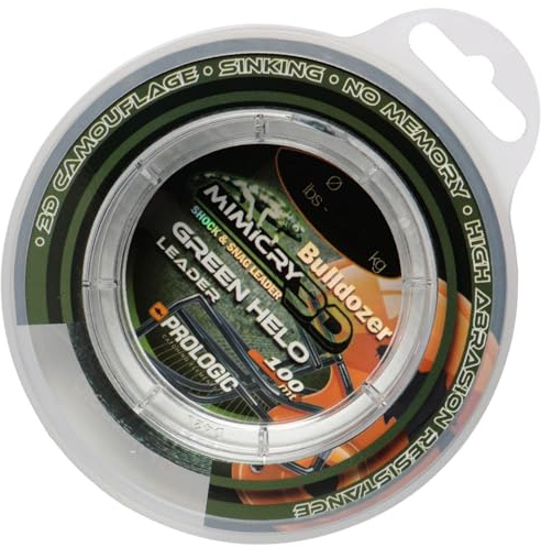 Prologic Mimicry Green Helo Leader 100m grün - Vorfachschnur, Durchmesser/Tragkraft:0.40mm / 24lbs / 11.0kg Tragkraft