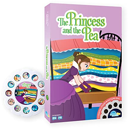 Moonlite Storybook Reels for Flashlight Projector, Kids Toddler | The Princess and The Pea | Single Reel Pack Story for 12 Months and Up