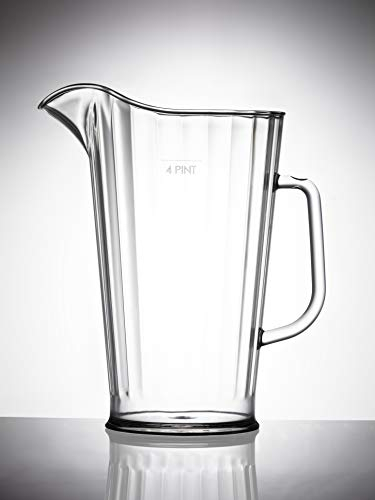 Virtually Unbreakable Polycarbonate Jugs Elite 4 Pint Jug CE @ 4 Pint Pack of 4