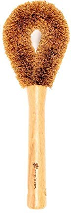 Wild & Stone | Kokosfaser Spülbürste | Scheuerbürste mit Griff | Nachhaltige Spülbürste | Eco Cleaning