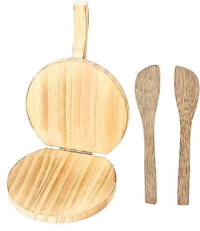Strumento Per Pressare L'impasto in Legno, Pressa Per Tortilla in Legno Pressa Manuale Per Impasto Creatore Per La Pelle dei Gnocchi Pressa Per La Pelle dei Gnocchi di Legno Pressa Per La Pelle dei Gn