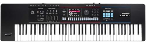 Synthétiseur JUNO-D7 Roland | Clavier à 76 touches à action de synthé | Générateur ZEN-Core avec plus de 3800 sons intégrés | Outils créatifs intuitifs | Audio/MIDI par USB-C