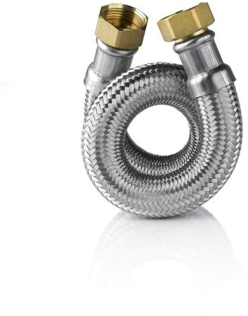 Panzerschlauch Flexschlauch Sanitär Bad/Küche 1 DN25 12 Bar 300-1.500mm Größe 400 mm