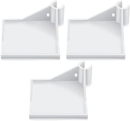 BODYA 3 estantes para tienda de cultivo, estante esquinero para tienda de campaña, estante de poste para sostener termómetro, higrómetro, equipo de plantación, accesorios de tienda de cultivo, color