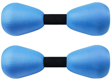 VOANZO Paquete De 2 Mancuernas De Agua Piscina Acuática Fitness Aeróbic Acuático Espuma Piscina Ejercicio De Resistencia Juego De Espuma Eva Equipo De Ejercicios Acuáticos para Bajar De Peso/Yoga