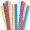Dakoufish 12 Inch 10 Color Replacement Reusable Drinking Straw for Stanley 40 oz 30 oz 24 oz Tumbler,Plastic Swirl Straws for Stanley Cup Accessories,Set of 10 with Cleaning Brush