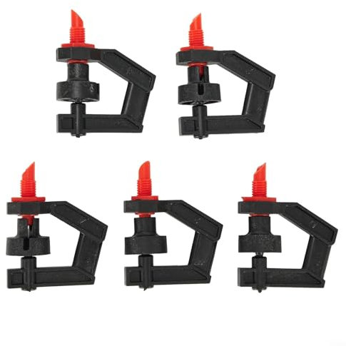 Zilimontt Lot de 25 buses d'arrosage rotatives à 360 degrés pour arrosage de jardin, buse de suspension G, pour arbres fruitiers, arbustes, fleurs, jardin