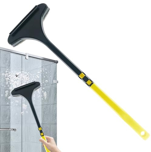 Cepillo limpiador de pantalla, raspado de , multipantalla adorable, herramienta de limpieza de polvo, limpiador de sofá para el hogar, cocina, baño, dormitorio, eliminación de manchas, negro y