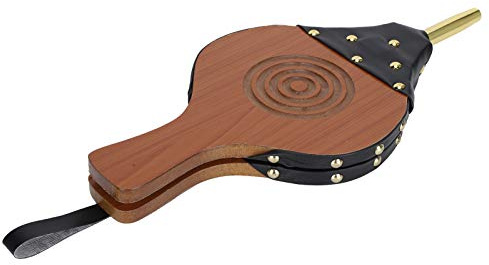 VNsdSD Fireplace Blower -Manual Wooden Bellows Fire Tools for Outdoor Camping BBQ Picnic