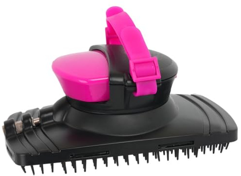 BESPORTBLE Brosse de Soin pour Chevaux en Plastique, Outil de Nettoyage Pratique pour Crinière et Corps, Brosse de Toilettage pour Chevaux, Accessoire de Gommage pour Usage Quotidien