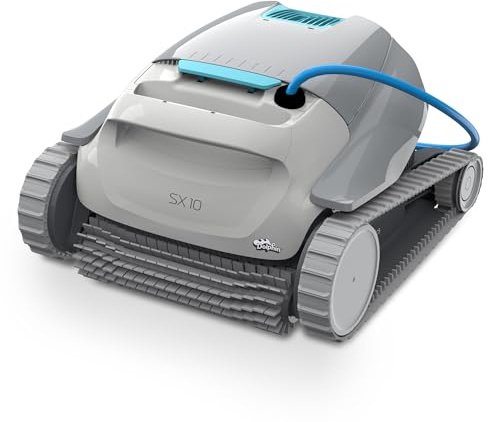 Dolphin SX10 Robot pulitore automatico per piscina interrata e fuori terra fino a 8m - Solo Fondo - Efficienza energetica