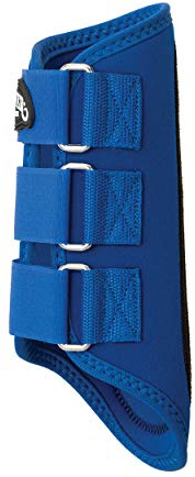 Weaver Leather Equestrian Splint Boots, Medium, Blue