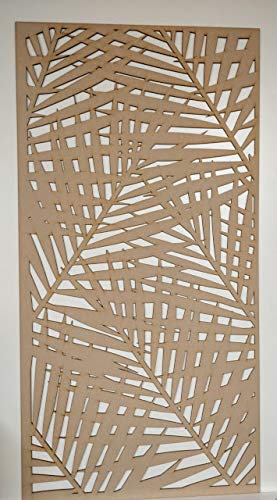 LaserKris Griglia decorativa da parete per radiatore, pannello in MDF perforato 3 mm di spessore (1200 x 610) modello T20E