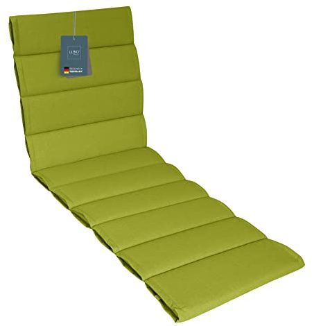 LILENO 1er Set Auflage für Sonnenliegen, Gartenliegen und Strandliegen (200x60x4,5cm)