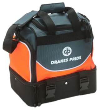 Drakes Pride Pro Midi Bowls Bag - Orange and Black