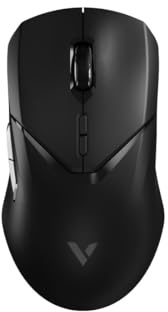 Rapoo VT9PRO kabellose 2,4 GHz High-Performance Gaming-Maus mit 26000 DPI optischem Sensor, 50 G Beschleunigung, 650 IPS, bis zu 160h Akkulaufzeit, PC/Mac - Schwarz