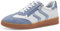 MARCO TOZZI Damen Sneaker flach mit Schnürsenkeln Freizeit, Mehrfarbig (White/lt.Blue), 41 EU