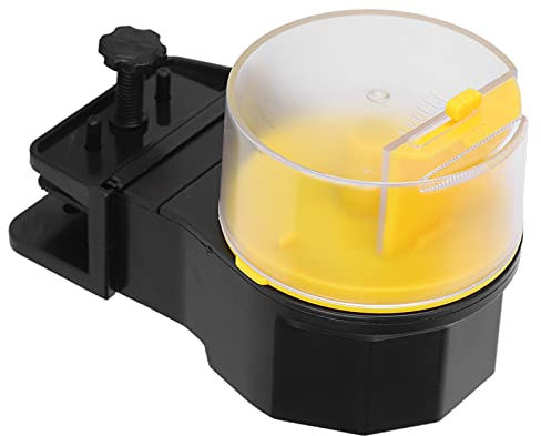 Automatischer Fischfutterautomat, Zeitgesteuert, Flexibel, Praktisch, Sauber, Einfache Installation für Aquarien Unterschiedlicher Größe, Verhindert, Dass Futter Im Spender