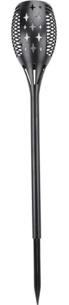 Lwuey Solar Torch Light, 96 Leds Decorative Lamp Outdoor Garden with Flame Effect Design Battery Operated for Outside Patio Pathway Christmas Landscape Decorations