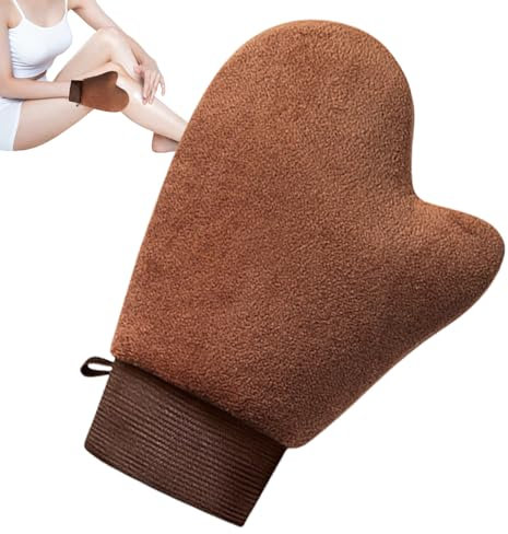 Miett autoabbronzante, guanto abbronzante,Applicatore tan MITT con polso elastico - Strumento di applicazione spray e mousse senza sole per uomini da uomo da donna in campeggio da campeggio per picnic