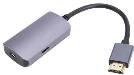 VBESTLIFE HDMI Till USB C-adapter 4K60Hz, HDMI-hane Till USB C-honomvandlare för Bärbar Bildskärm, AR-glasögon för Air 2 Pro etc.