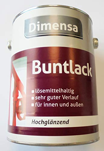 Dimensa 2,5Ltr, Buntlack RAL 5010 Enzianblau, hochglänzend, für innen und außen