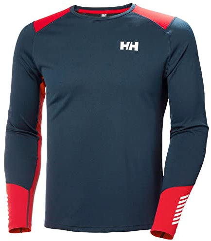 Helly Hansen Mens Lifa Active Crew, Navy, S