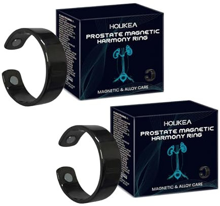 Katyjun 2 Stück Magnetisches Kupferarmband Herren, Magnet Prostata-Armband, Magnetarmband